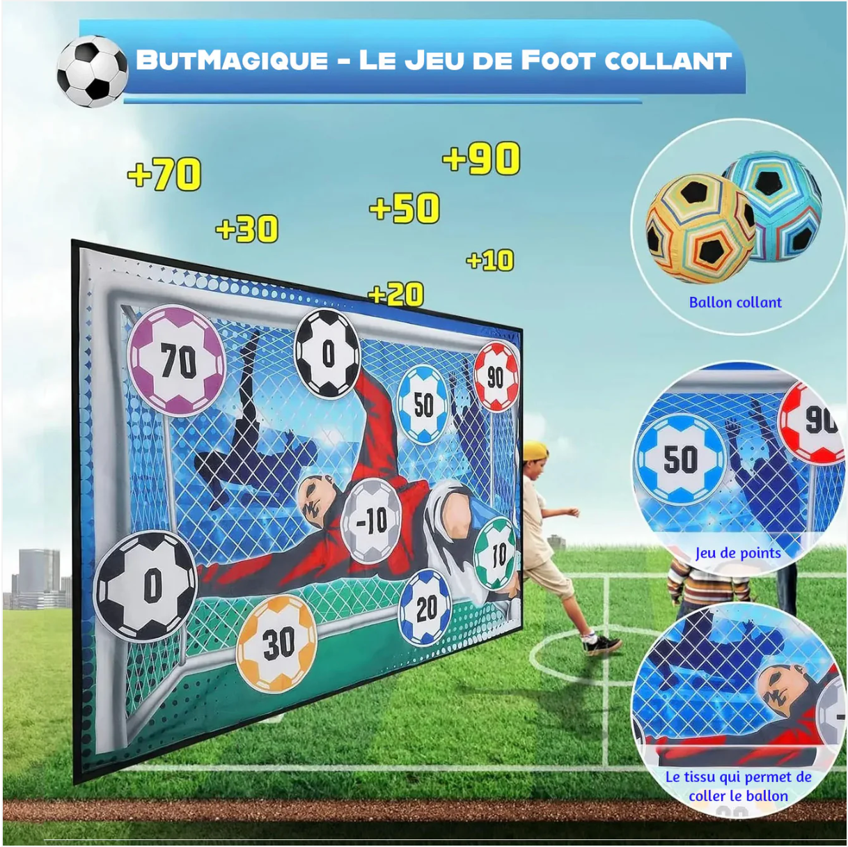 ButMagique - Jeu de précision foot